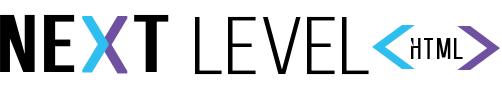 Next Level HTML Logo